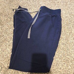 Figs Zamora Jogger Scrub Pants Navy Blue XS Tall